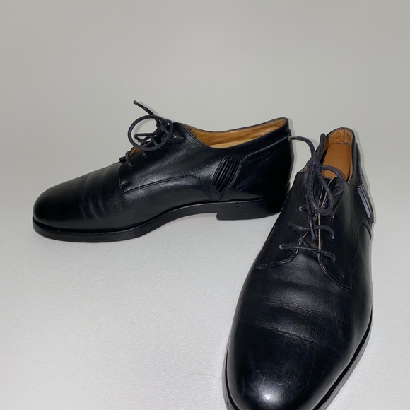 CLAUDE MONTANA Leather Shoes PARIS - Picture 3 of 7